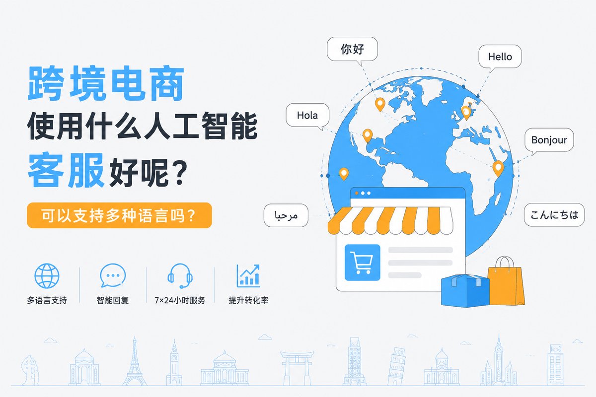 跨境电商使用什么人工智能客服好呢？可以支持多种语言吗？