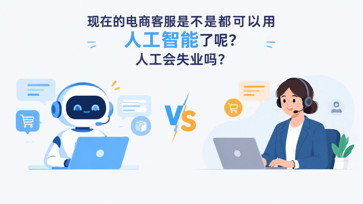 现在的电商客服是不是都可以用人工智能了呢?人工会失业吗?