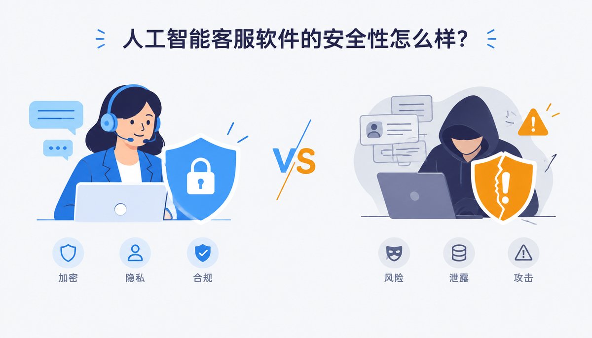 人工智能客服软件的安全性怎么样?